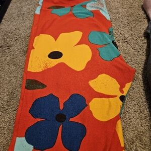 Colorful Floral Print Dress